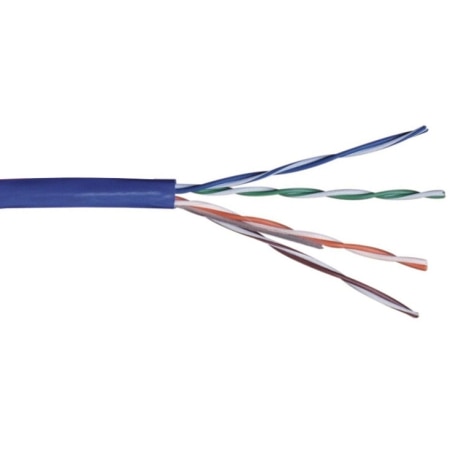 Belden - 23 AWG Cat-6E UTP Plenum blue 24567915