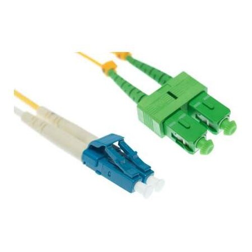 Cables Unlimited Three Meter Single-Mode Duplex LCUPC to SCAPC 24D02201SM3MAX