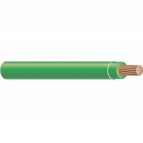 Southwire THHN 4 Gauge Stranded Type Building Wire Green 25172801