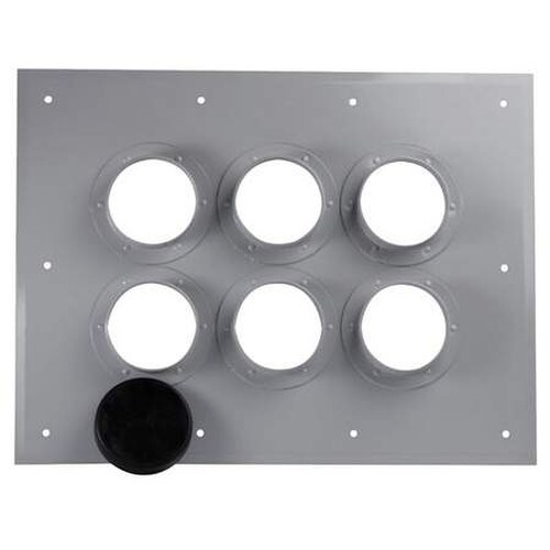CommScope 4-Inch 6-Port Wall Entry Panel 252137