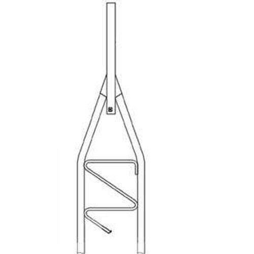 Rohn - Top Section with 2-in OD x 825-in Pipe for 25G 25AG