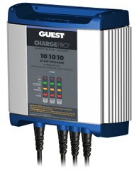 Guest Guest 2731A 30A 3 Bank 120V Input Battery Charger - 2731A