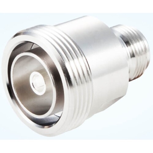 Times Microwave Systems - 7-16 DIN Female to N Female Adapter 50 Ohm 3191-380