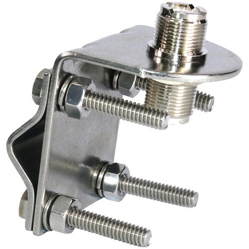 TRAM Stainless Steel SO-239 to SO-239 Antenna Mirror Mount 3270