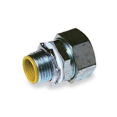 Ventev 1 Inch Straight Connector for Flex Metal Conduit 3514RAC