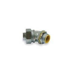 Ventev 1 Inch 45 Degree Iron Connector for Flex Metal Conduit 3564