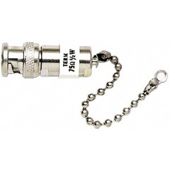 Fluke BNC Male Resistor Terminator Plug 75 Ohm 3840-75