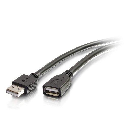 C2G 32ft USB to USB Extension Cable USB A to USB A Active M/F