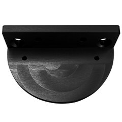 LOPOLIGHT Lopolight Mounting Plate for X01 Series Vertical Sidelights - Black - 401-017-B