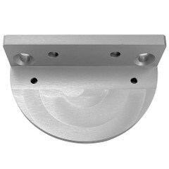 LOPOLIGHT Lopolight Mounting Plate fX01 Series Vertical Sidelights - Silver - 401-017