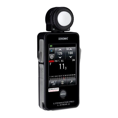 Sekonic LiteMaster Pro L-478DR-U-EL Light Meter for Elinchrom Skyport System