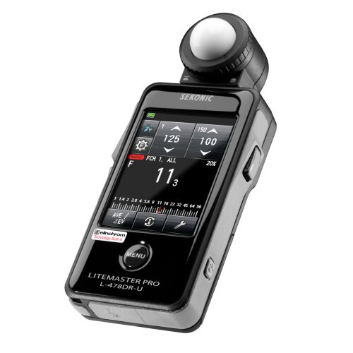 Sekonic LiteMaster Pro L-478DR-U-EL Light Meter for Elinchrom Skyport System