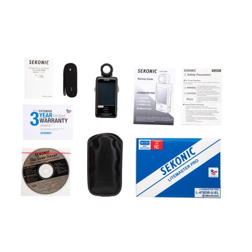 Sekonic LiteMaster Pro L-478DR-U-EL Light Meter for Elinchrom Skyport System