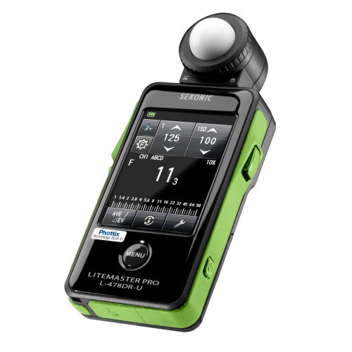 Sekonic LiteMaster Pro L-478DR-U-PX Light Meter for Phottix Strato II System