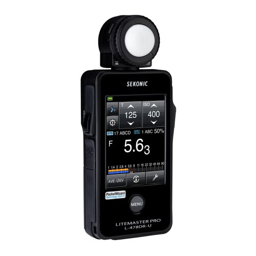 Sekonic LiteMaster Pro L-478DR-U Light Meter for PocketWizard System
