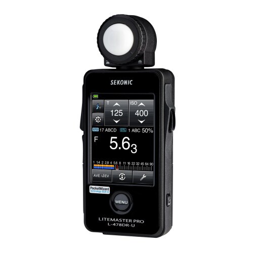 Sekonic LiteMaster Pro L-478DR-U Light Meter for PocketWizard System