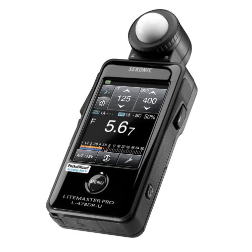 Sekonic LiteMaster Pro L-478DR-U Light Meter for PocketWizard System