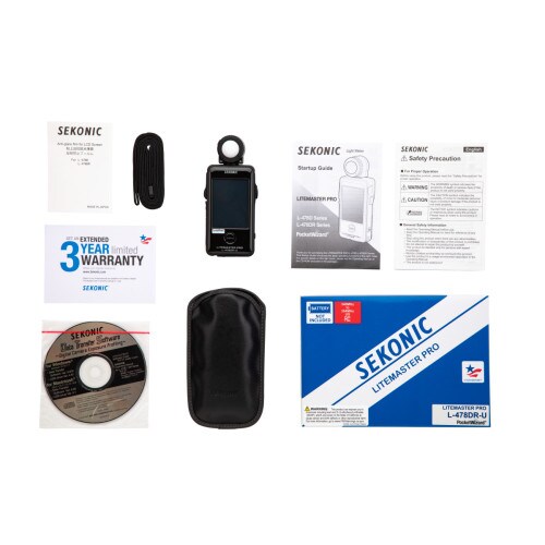 Sekonic LiteMaster Pro L-478DR-U Light Meter for PocketWizard System