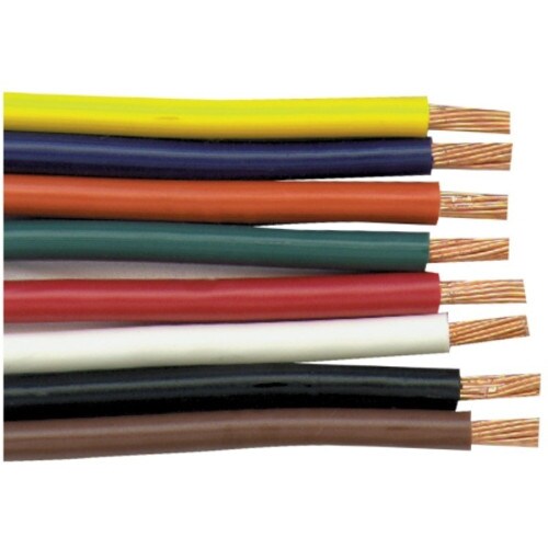 Consolidated Wire 12-Gauge Purple Hook Up Wire 1-Conductor 100-Feet 4029-7-100