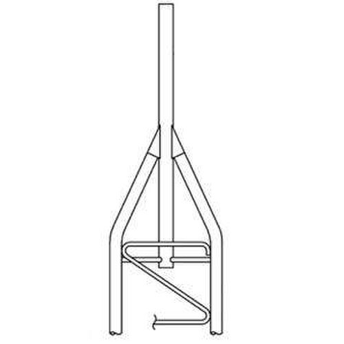 Rohn - 45G Top Section with 238-in OD x 18-in Pipe 45AG2