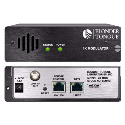 Blonder Tongue 4K Modulator over RF Networks (4KMOD) Solid Signal