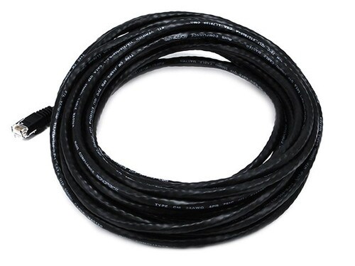 Tech Choice 30ft 24 AWG Cat6 550MHz UTP Bare Copper Ethernet Network Cable 5017