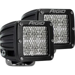 Rigid Industries D-Series PRO Specter-Diffused LED Lights Pair Black 502513