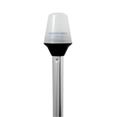Attwood Frosted Globe All-Around Pole Light w 42in Pole 12V 5110-42-7