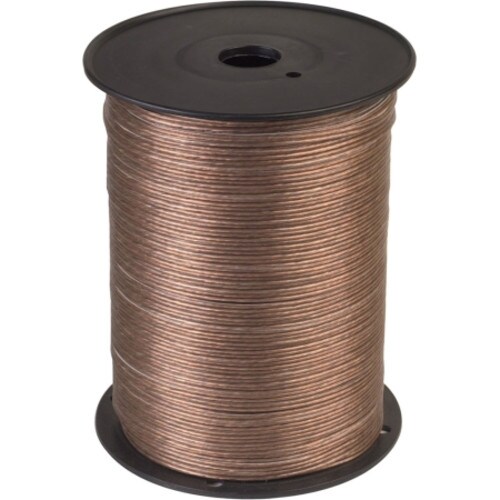Consolidated Wire 18ga 2-Conductor Clear PVC Jacket 1000ft 5148-C-1000