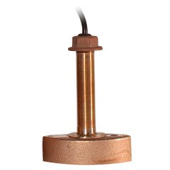 Furuno Bronze Thru-Hull Depth Transducer wTemperature Sensor 525T-BSC