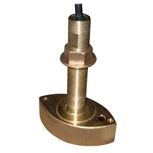 Furuno Bronze Thru-Hull Depth Transducer wTemperature Sensor 525T-BSD