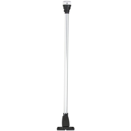 Attwood LightArmor Fold Down 12in All Around Light Cam-Lock Base 5557-P12A7