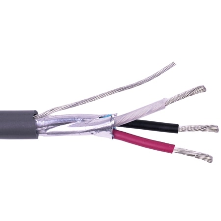 Consolidated Wire 18AWG 3-Conductor Shielded UV 500-Ft 5578-CL-500