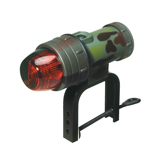 INNOVATIVE LIGHTING Innovative Lighting Portable LED Navigation Bow Light wUniversal -InchC-Inch Clamp - Camouflage - 560-1814-7