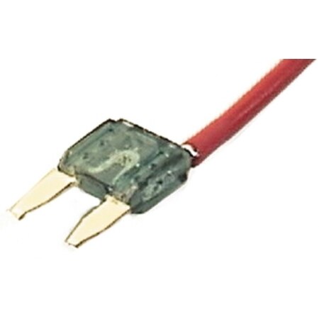 Accele Electronics 25-Amp Mini ATM Pigtail Fuse 12-Pack 5608PT