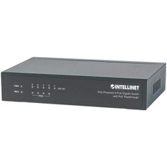 Intellinet PoE-Powered 5-Port Gigabit Switch with Passthrough 561082