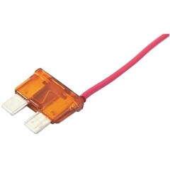 Accele Electronics Fuse ATC Pigtail 20 AMP 12-Pack Yellow 5720PT