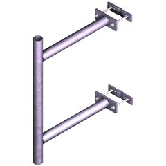 Trylon 59300202002 2ft Stand-Off Antenna Mount Small Backing Kit 59300202002