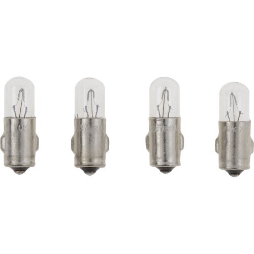 VDO VDO Type A - White Metal Base Bulb - 24V - 4-Pack - 600-807