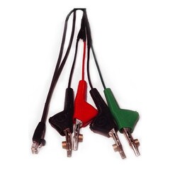 AEA Technology RJ45 to Telco-Clips Two-Pair Test Leads 4-Foot 6020-0250