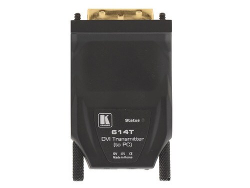 Kramer One-Fiber Detachable DVI Optical Extender TransmitterReceiver Kit 614R-T