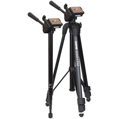 Sunpak 6601TM Convertible Camera Tripod Monopod 620-060TM