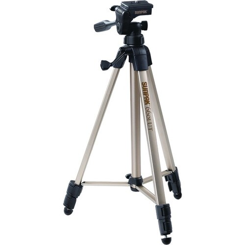 Sunpak 620-060 Tripod with 3-Way Pan Head 620-060