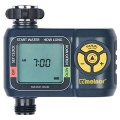 Melnor 6 Cycle Electronic Water Sprinkler Timer with LCD Screen 63015