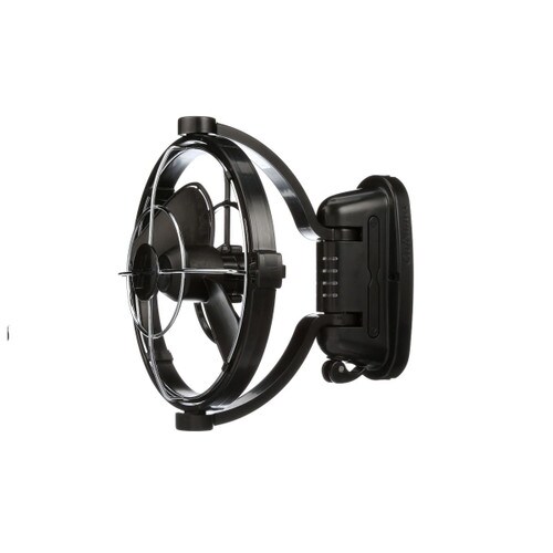 Caframo Sirocco II 3-Speed 7in Gimbal Fan Black 12-24V 7010CABBX