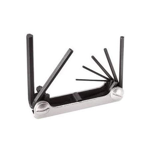 Klein Tools Seven-Key Metric Folding Hex Key Set 70582