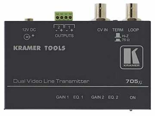 Kramer Composite Video over Twisted Pair Branching Extender 705XL