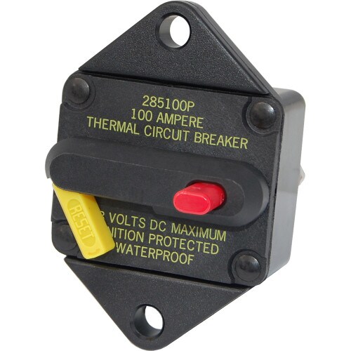 Blue Sea 60 Amp Replacement Panel Mount Thermal Circuit Breaker 7084