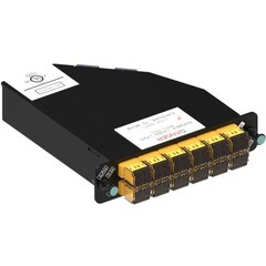 CommScope LazrSPEED Keyed Module 24 LC Ports Yellow 760087718