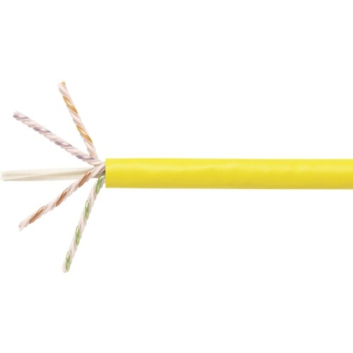 CommScope GigaSPEED X10D Cat 6A UUTP Cable Plenum Yellow 760107276